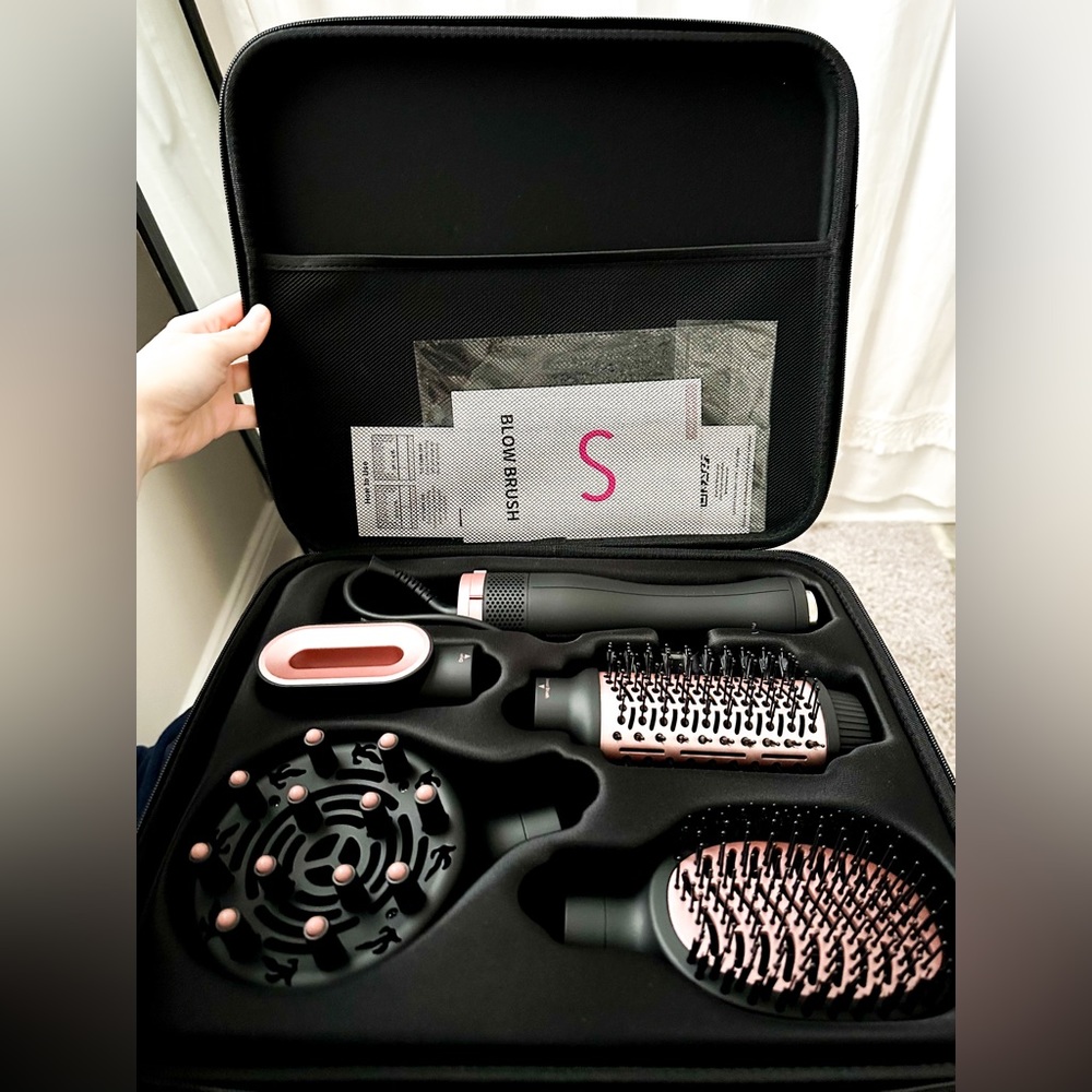 Beachwaver Blow Brush, midnight rose blow brush, blow brush, Beachwaver